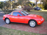 1989 Mazda MX 5 Orange With Evo Gold Hardtop Wayne Watkins