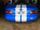 1990 Mazda MX 5 Blue White David Crocker