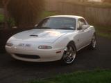 1989 Mazda MX 5 White Steve Cox