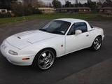 1989 Mazda MX 5 White Steve Cox