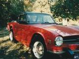 1974 Triumph TR6 Red Arldon Brown