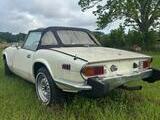 1978 Triumph Spitfire 1500 Leyland White James Lamartiniere