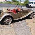 1953 MG TD Silver Green David Truell