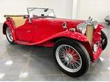 1947 MG TC Red Vernon Jones