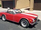 1974 Triumph TR6 Red Original Paint Edwin Warren