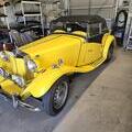 1953 MG TD Yellow Brian Hare